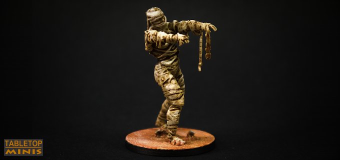 undead mummy zombie mob creature egypt egyptian stl mesh dnd 3dprint mini miniature