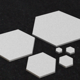 base hexagonal plain platform free stl mesh dnd 3dprint mini miniature