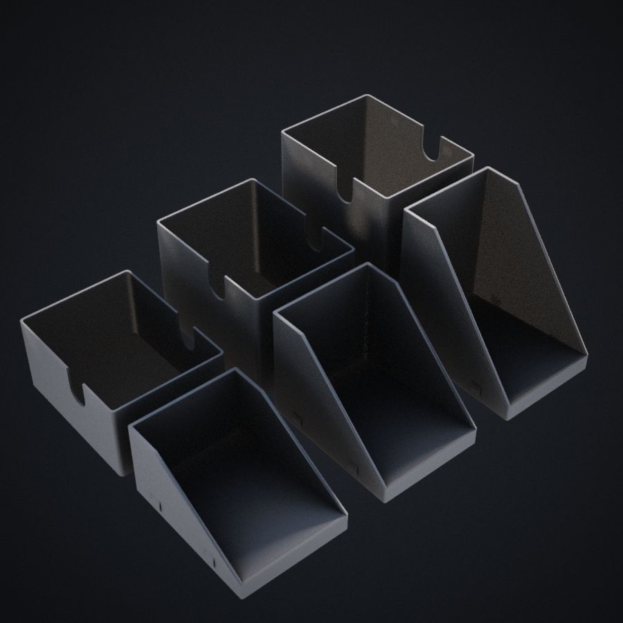  card case zombicide stl mesh dnd 3dprint mini miniature