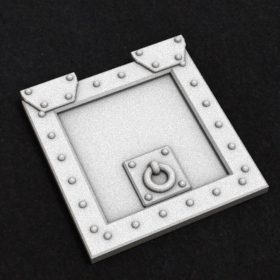 door hatch stl mesh dnd 3dprint mini miniature