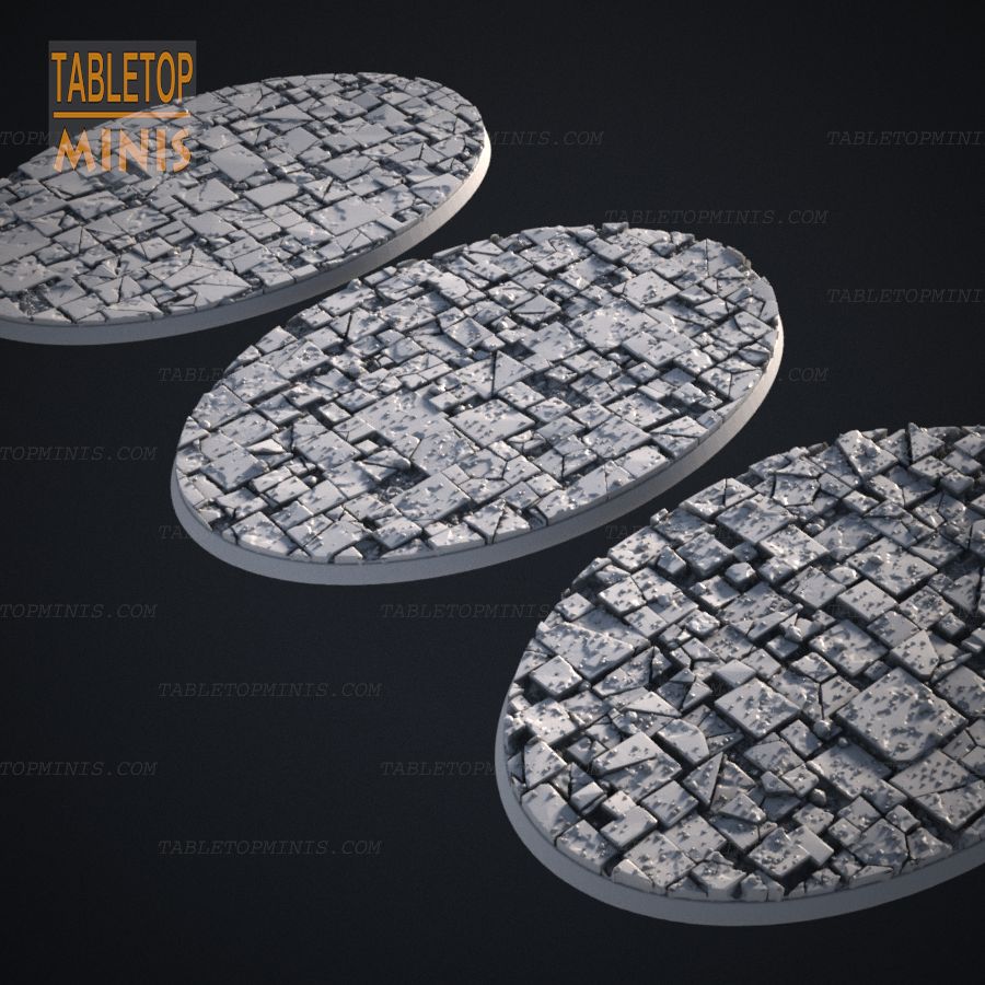base tile warhammer bases pave paved tiled stl mesh dnd 3dprint mini miniature