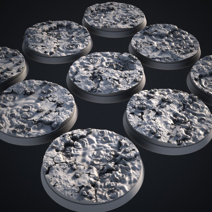  base terrain acid warhammer liquid bases earth warhammer40k eldar ruin ground pool swamp swampy stl mesh dnd 3dprint mini miniature