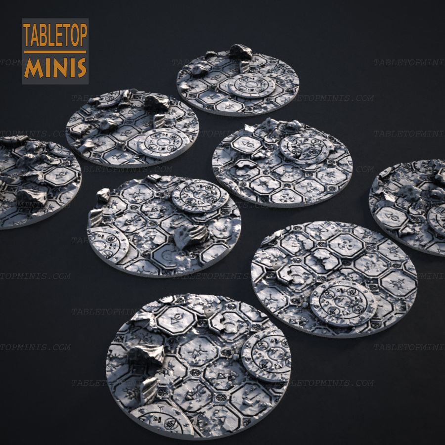  base stone tile tiles bases tiled topper pavers stl mesh dnd 3dprint mini miniature