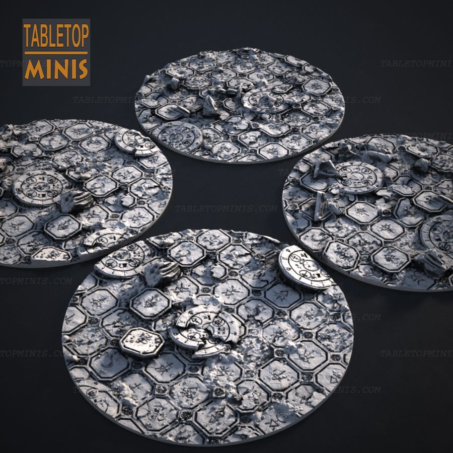  base stone tile tiles bases tiled topper pavers stl mesh dnd 3dprint mini miniature