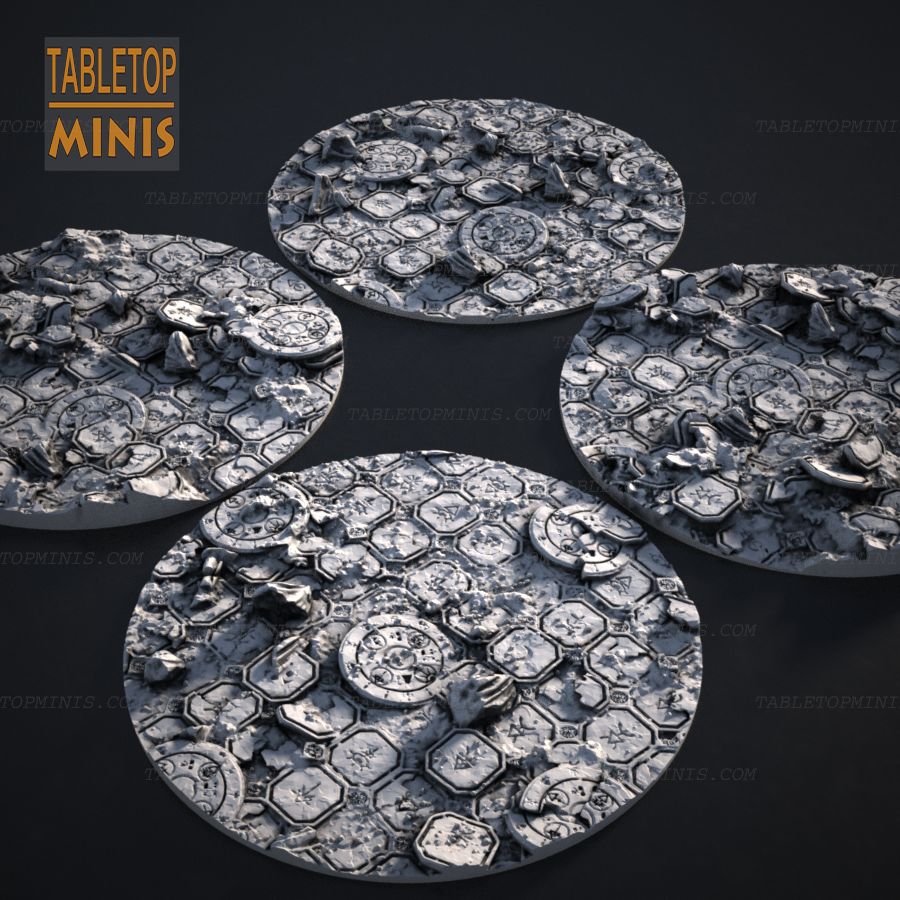  base stone tile tiles bases tiled topper pavers stl mesh dnd 3dprint mini miniature