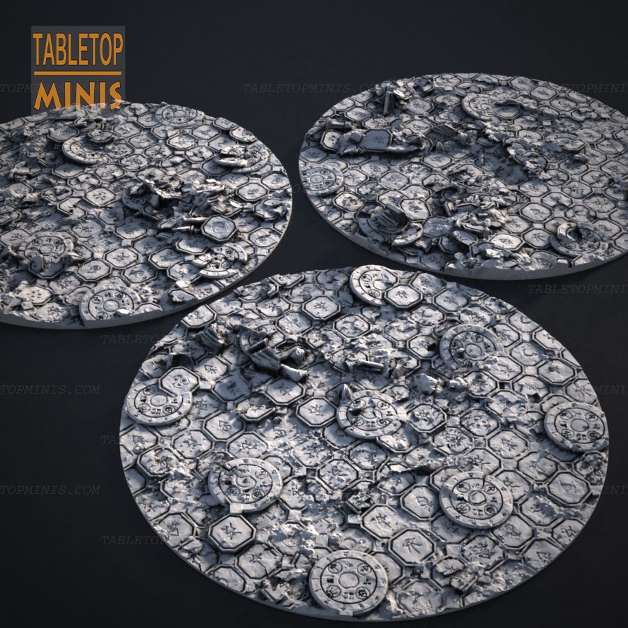  base stone tile tiles bases tiled topper pavers stl mesh dnd 3dprint mini miniature