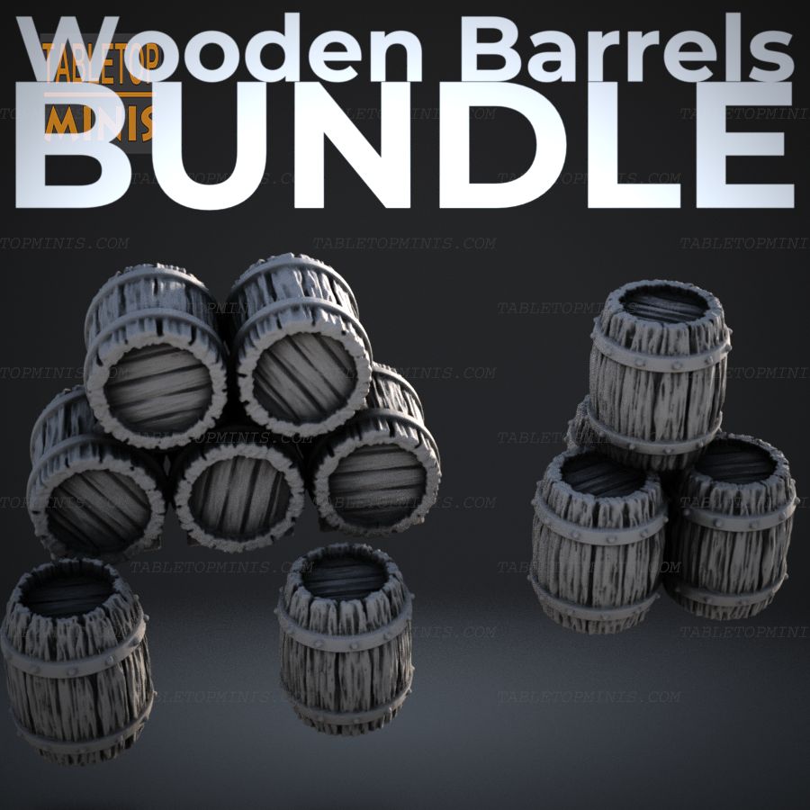 wooden barrel old keg barrels kegs  prop wooden dnd barrel keg terrain stack beer tavern supplies stock barrels scatter dungeons dragons and  barrel stack beer tavern stock rack wine store medieval stl mesh dnd 3dprint mini miniature