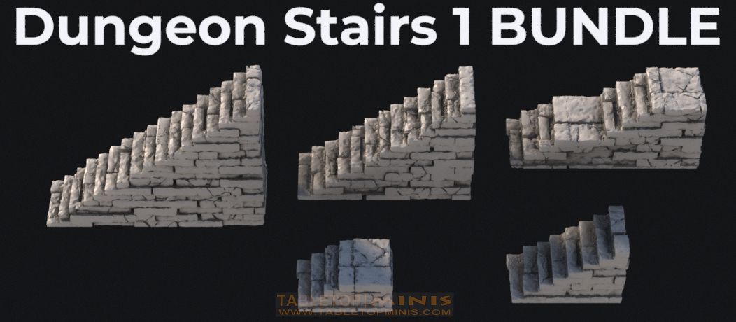 stone rock dungeon old stairs stone dungeon dnd stairs catacomb catacombs cellar step steps stair platform stone stairs step steps stair brick stone rock dungeon old stairs stone dungeon old stairs stl mesh dnd 3dprint mini miniature